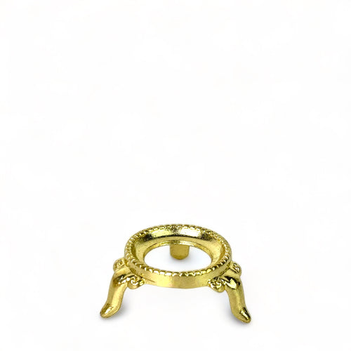 Kugelständer aus Messing in Gold