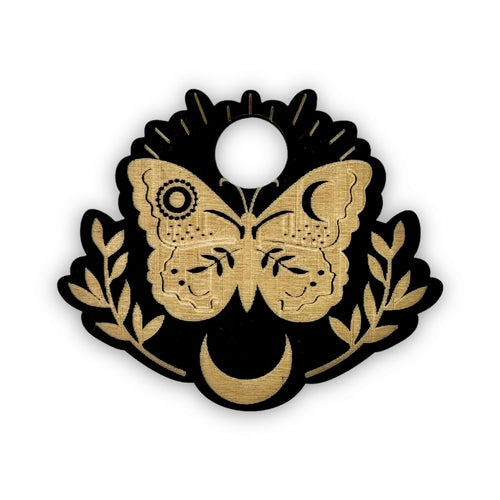 Kugelständer aus Holz "Moon Butterfly"