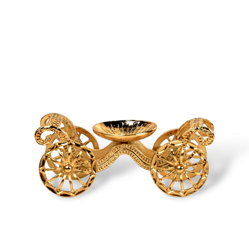 Kristallständer Kutsche | Gold