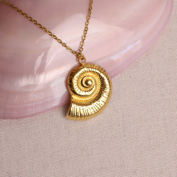 Spiral Kette ⟡ Edelstahl Moony Creations